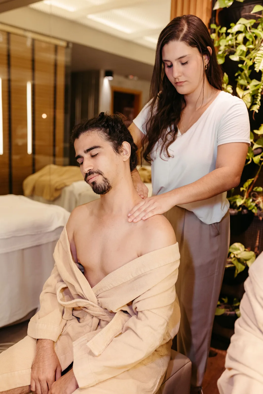 Relaxing massage